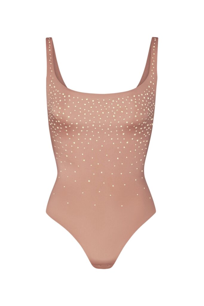 Swarovski x Skims Freisteller body kurzarm