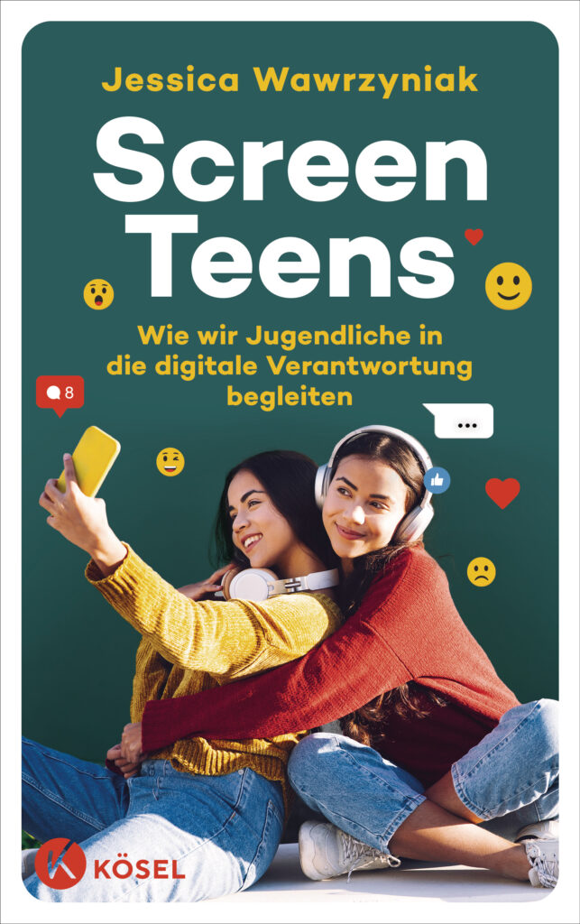 Coverbild des Buchs "Screen Teens" von Medienpädagogin von Jessica Wawrzyniak