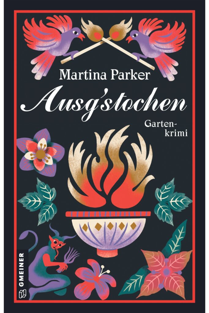 Buchcover ausgstochen von martina parker