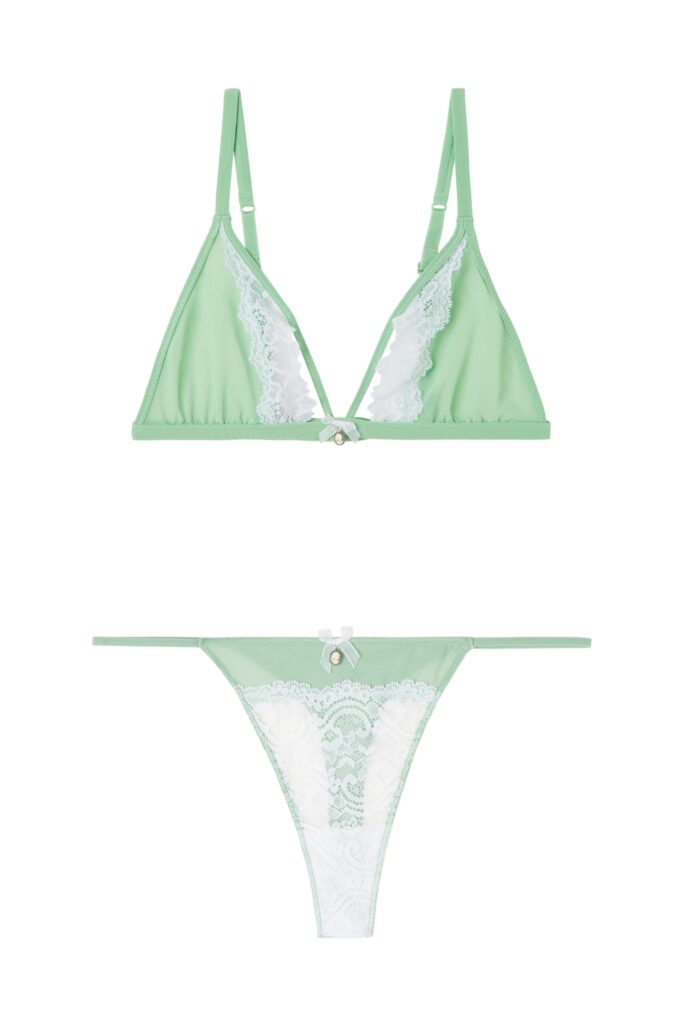 Triangel-BH und Tanga von Tezenis, um € 19,98