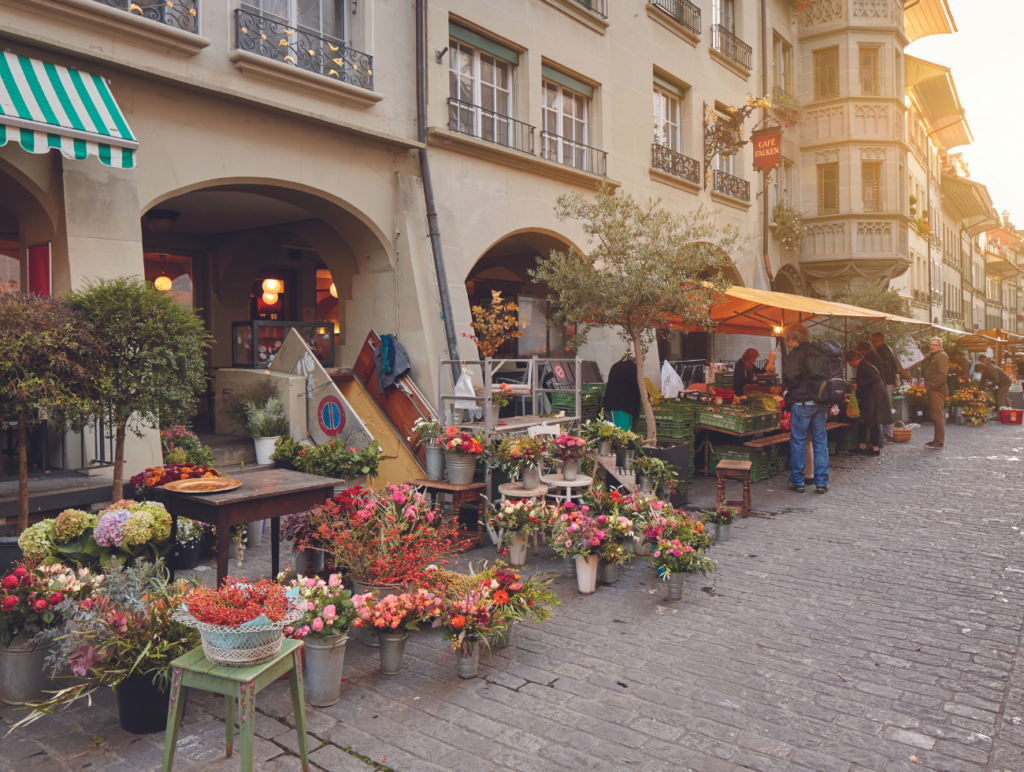 Wochenmarkt in Bern